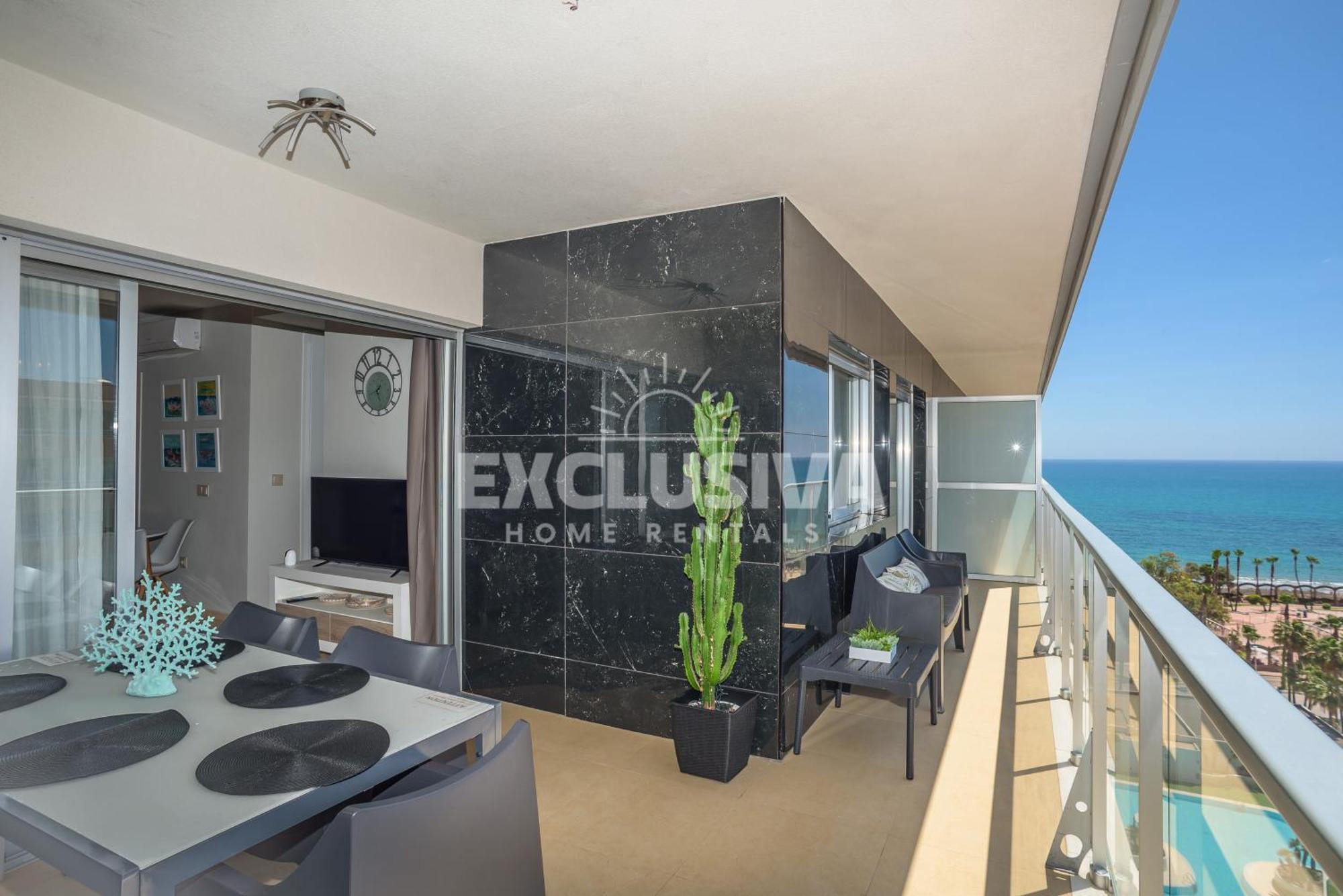 Apartamento Albamarina, 1ªlinea, Magic World, Vistas Al Mar! โอโรเปซาเดลมาร์ ภายนอก รูปภาพ